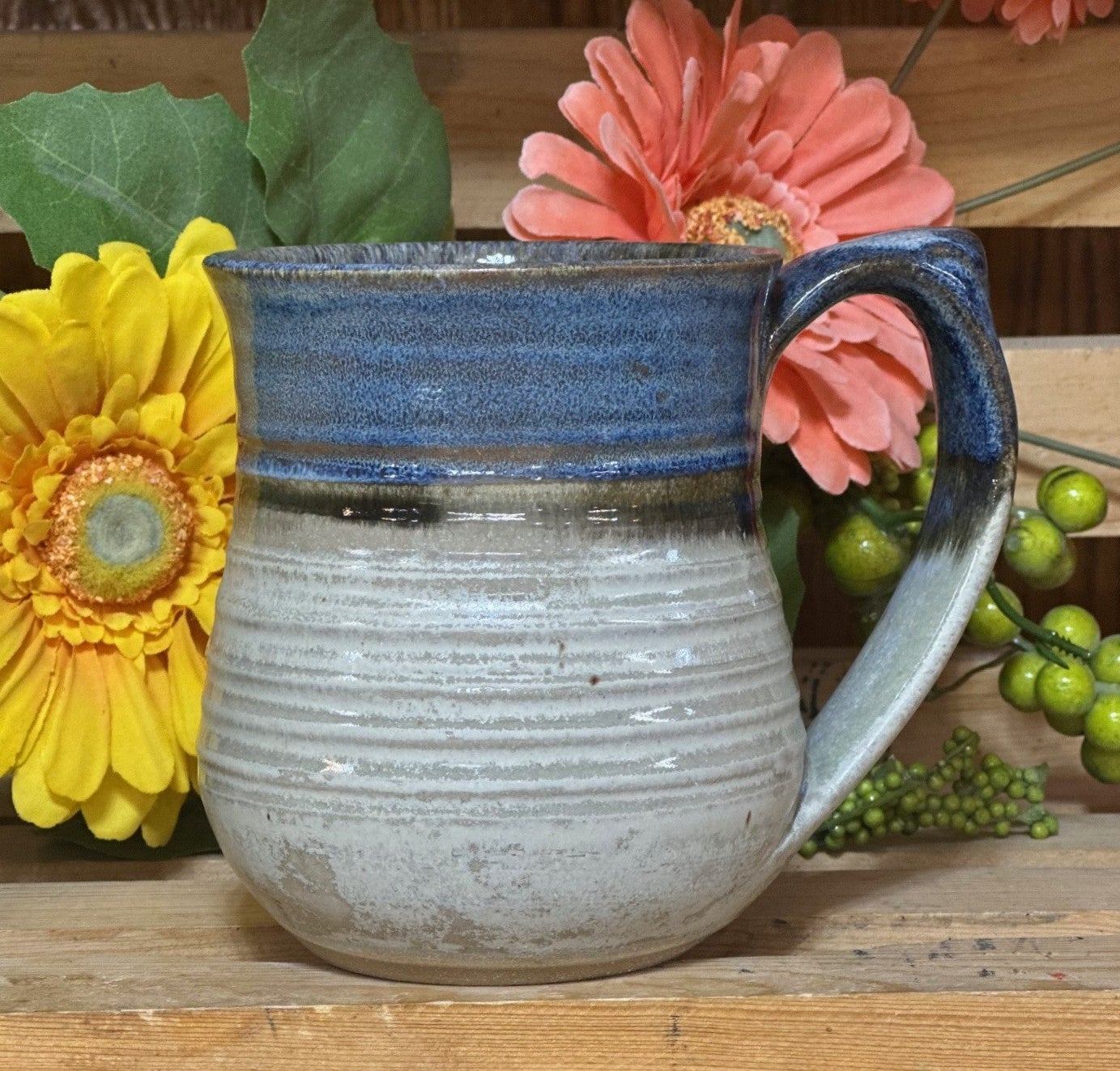 Mugs - Ridge Mugs | Pilgrim Pottery